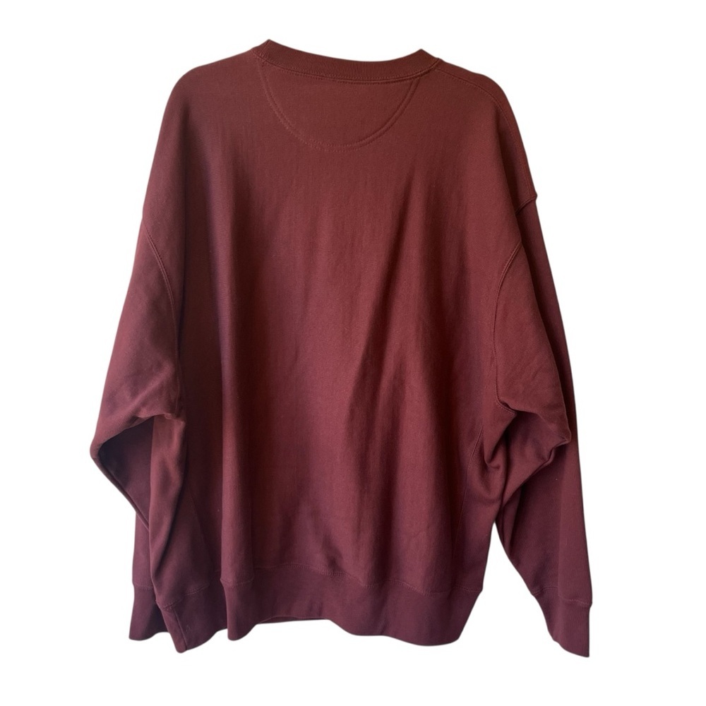 Champion Vtg Reverse Weave Santa Anita Park sweatshirt XL Burgundy Horse races - Picture 3 of 9